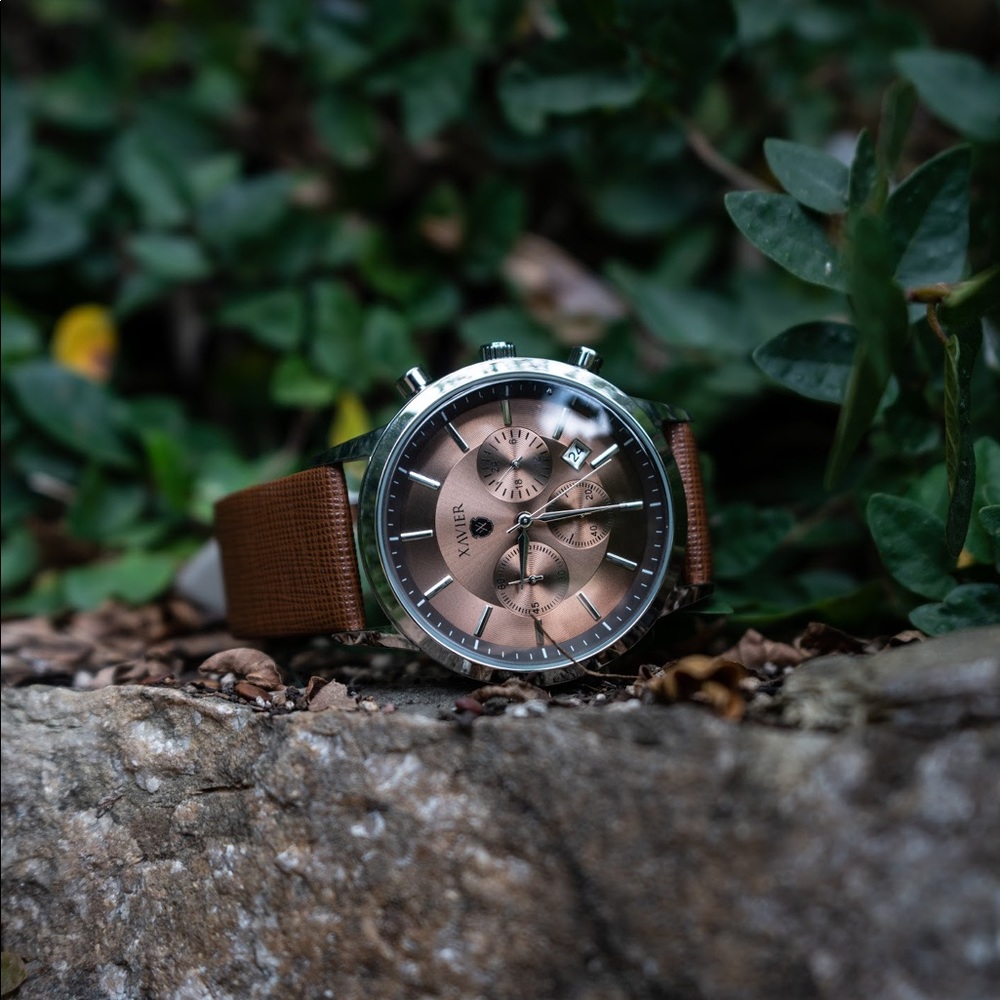 NIB Xavier X-Class Watch in Pecan - Picture 6 of 10